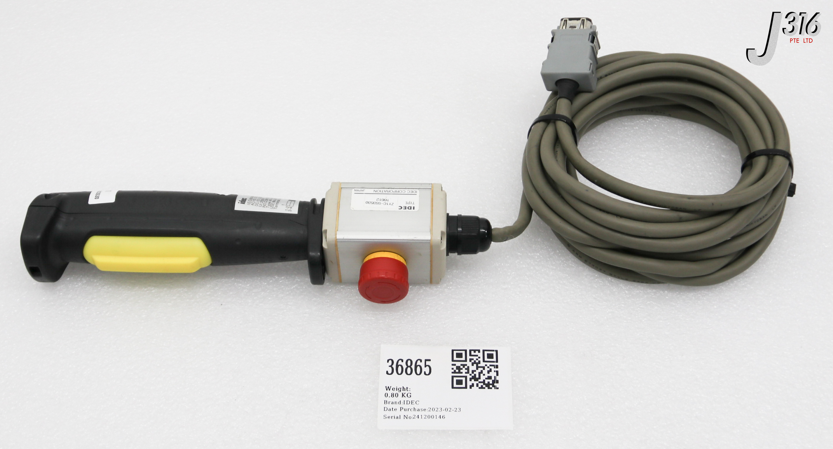 36865 IDEC ENABLING GRIP SWITCH W/ ZY1C-SS3530 HE1G-20M | eBay UK